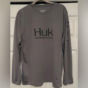 Huk Men's Long Sleeve Fishing Tee